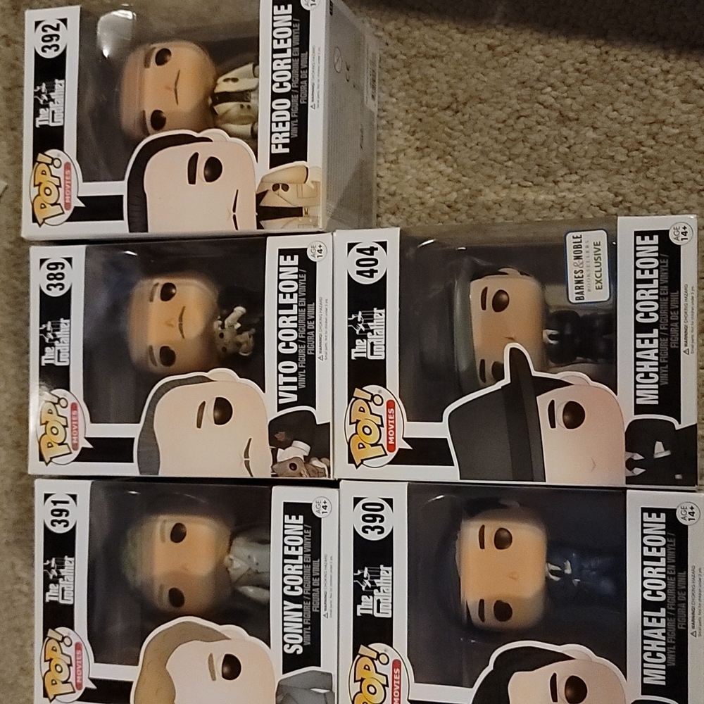 Godfather vaulted funkos